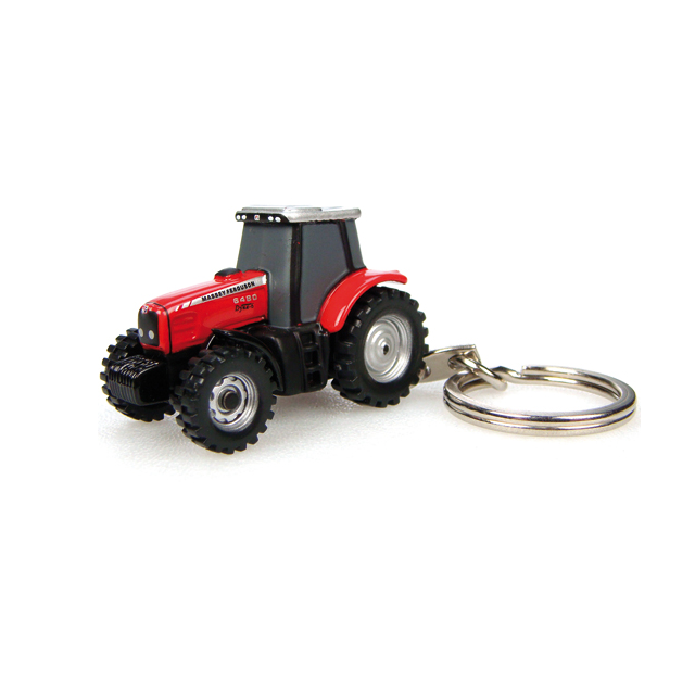 Universal Hobbies UH5511 - Country Collection 1/128 Scale Massey Ferguson 6480 Dyna-6 Tractor Keyring