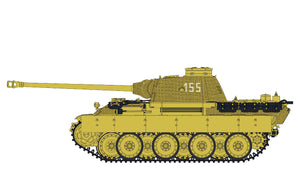 Meng Model - TS-038 1/35 Scale - Tyrannosaurus Series - German Medium Tank Sd.Kfz.171 PANTHER Ausf.D Plastic Model Kit