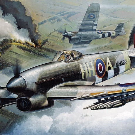 Academy - 1/72 Scale - #12462 Hawker Typhoon Mk.Ib Plastic Model Kit