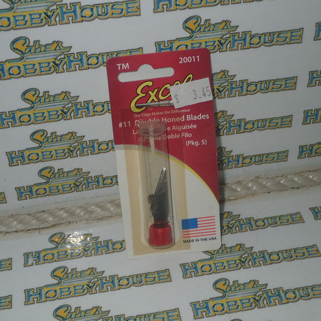 Excel #20011 - #11 Double Honed Blade Pack of 5