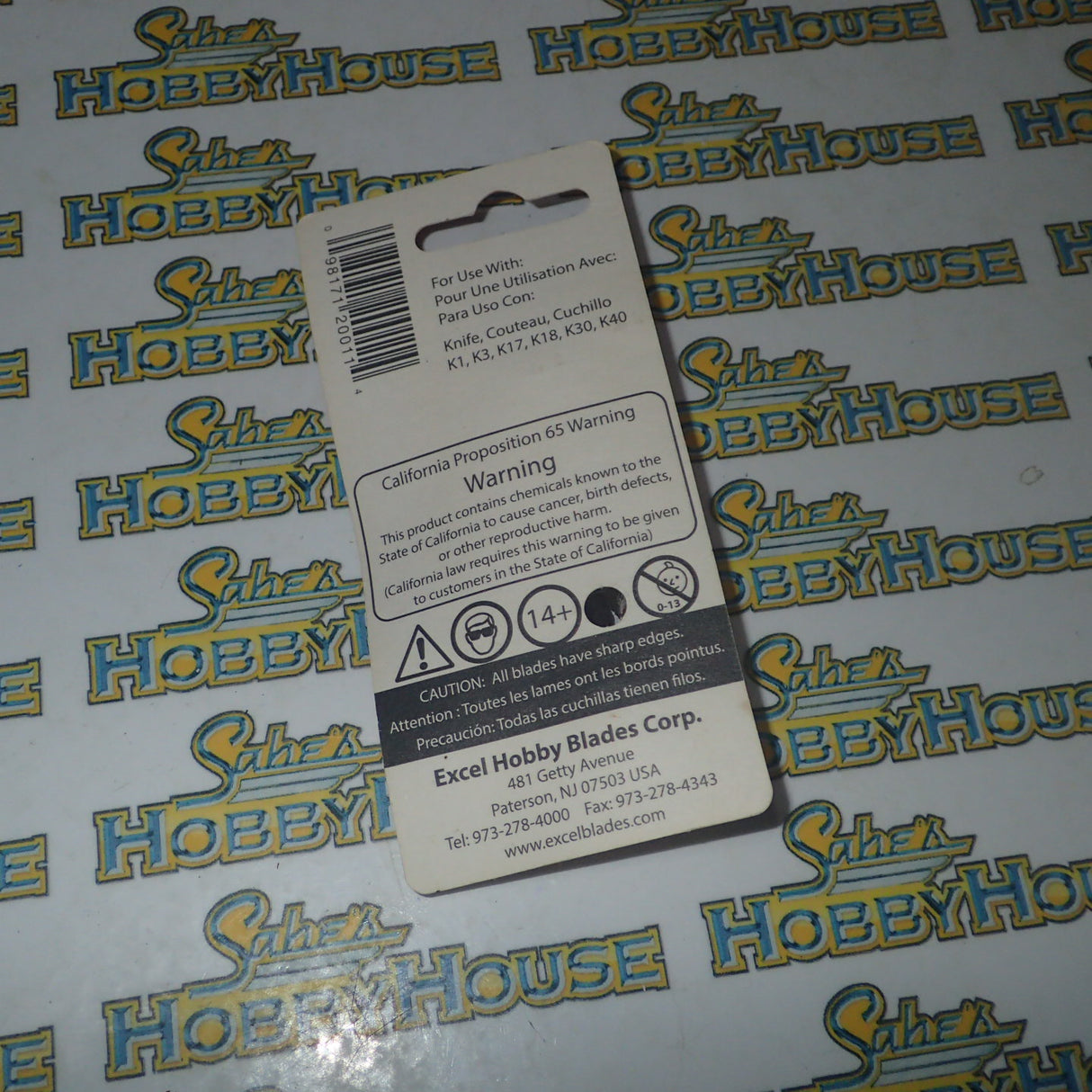 Excel #20011 - #11 Double Honed Blade Pack of 5