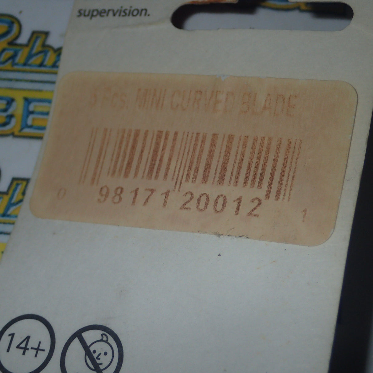 Excel - #20012 - Mini Curved Blades 5x Pcs.