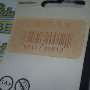 Excel - #20012 - Mini Curved Blades 5x Pcs.