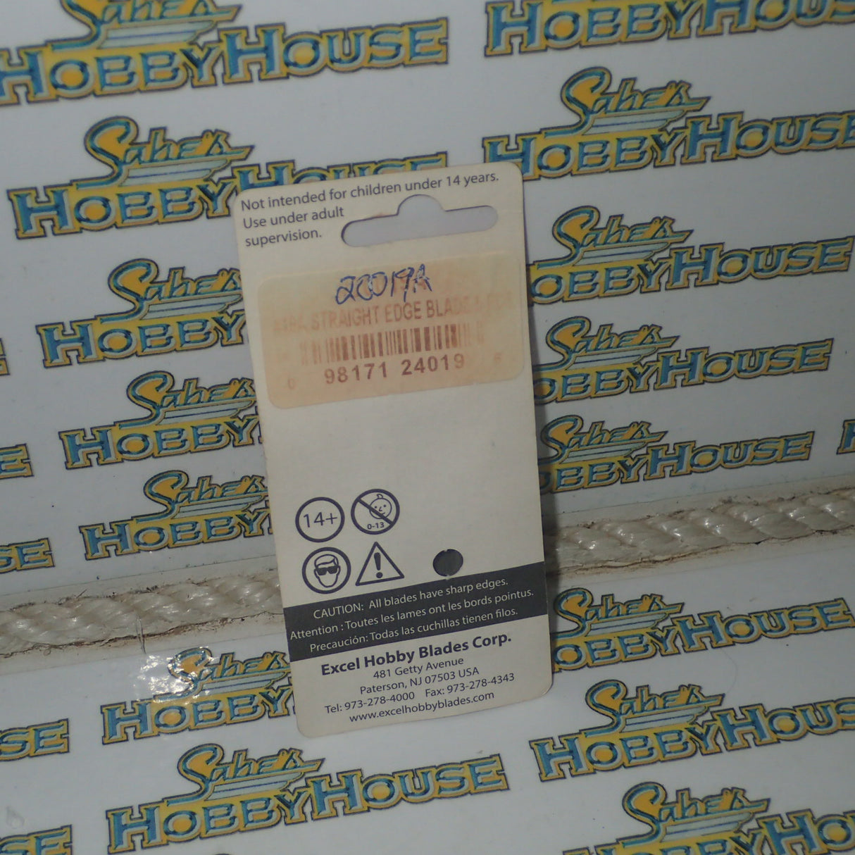 Excel - #20019A - #19A Straight Edge Blades 5X Pcs.