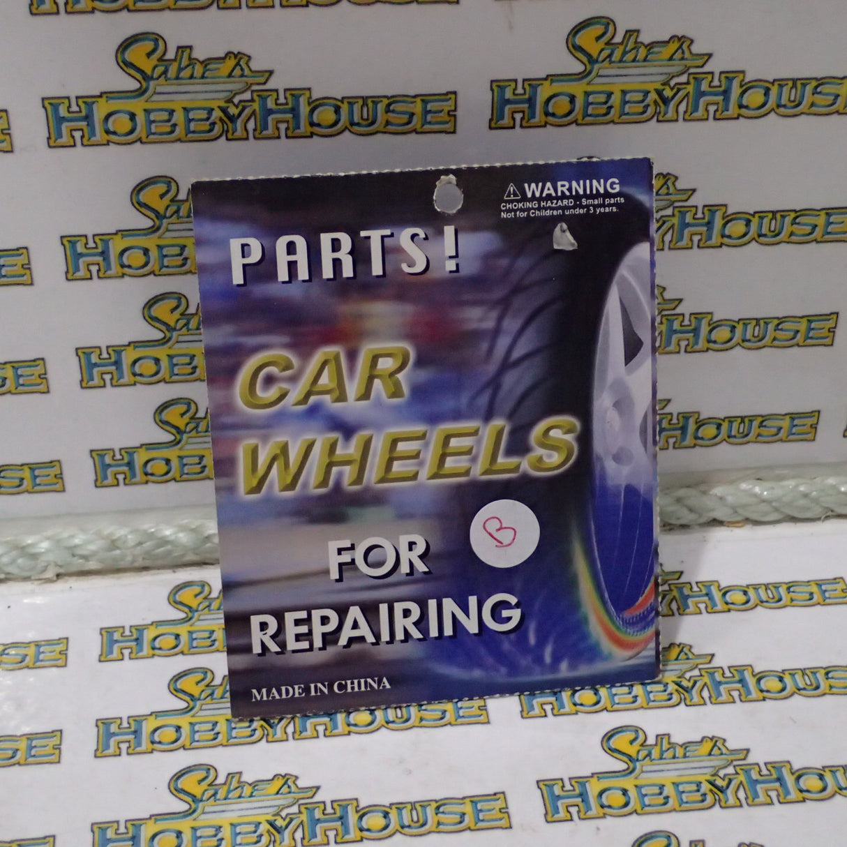 Car Wheels 2002 -B - 1/24 to 1/18 Scale Wheel & Tire Set