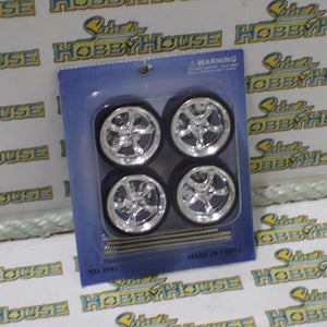 Car Wheels 2002 -D - 1/24 to 1/18 Scale Wheel & Tire Set