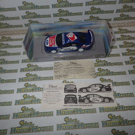 Classic Carlectables 2005-1 - 1/43 Scale Glenn Seton FTR Racing AU Falcon 1/8000 ltd ed