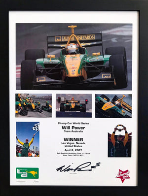 The Autograph Shop 2006TAWP - First win by Aussie in Indy Will Power