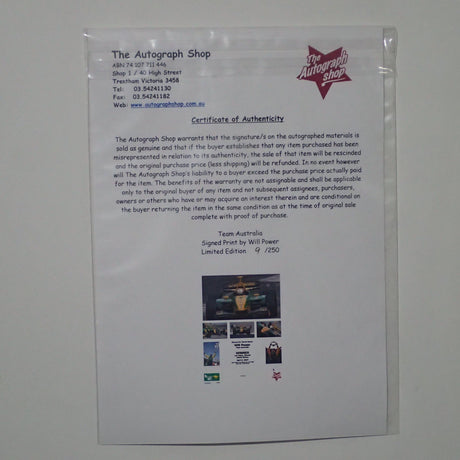 The Autograph Shop 2006TAWP - First win by Aussie in Indy Will Power