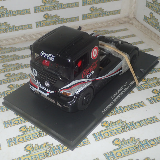FLY 202301 - MERCEDES BENZ COCA COLA COKE ZERO DAYTONA NEW 1/32 SLOT TRUCK