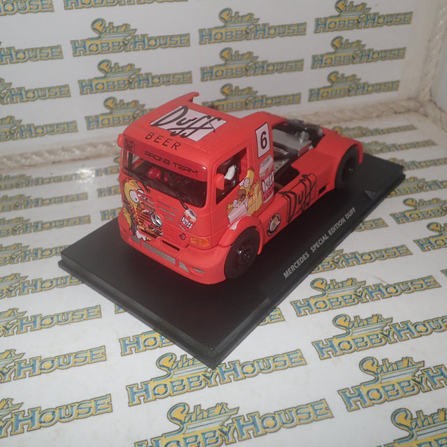 FLY 202307 - 1/32 SLOT TRUCK MERCEDES RACING TRUCK DUFF BEER LTD. ED.