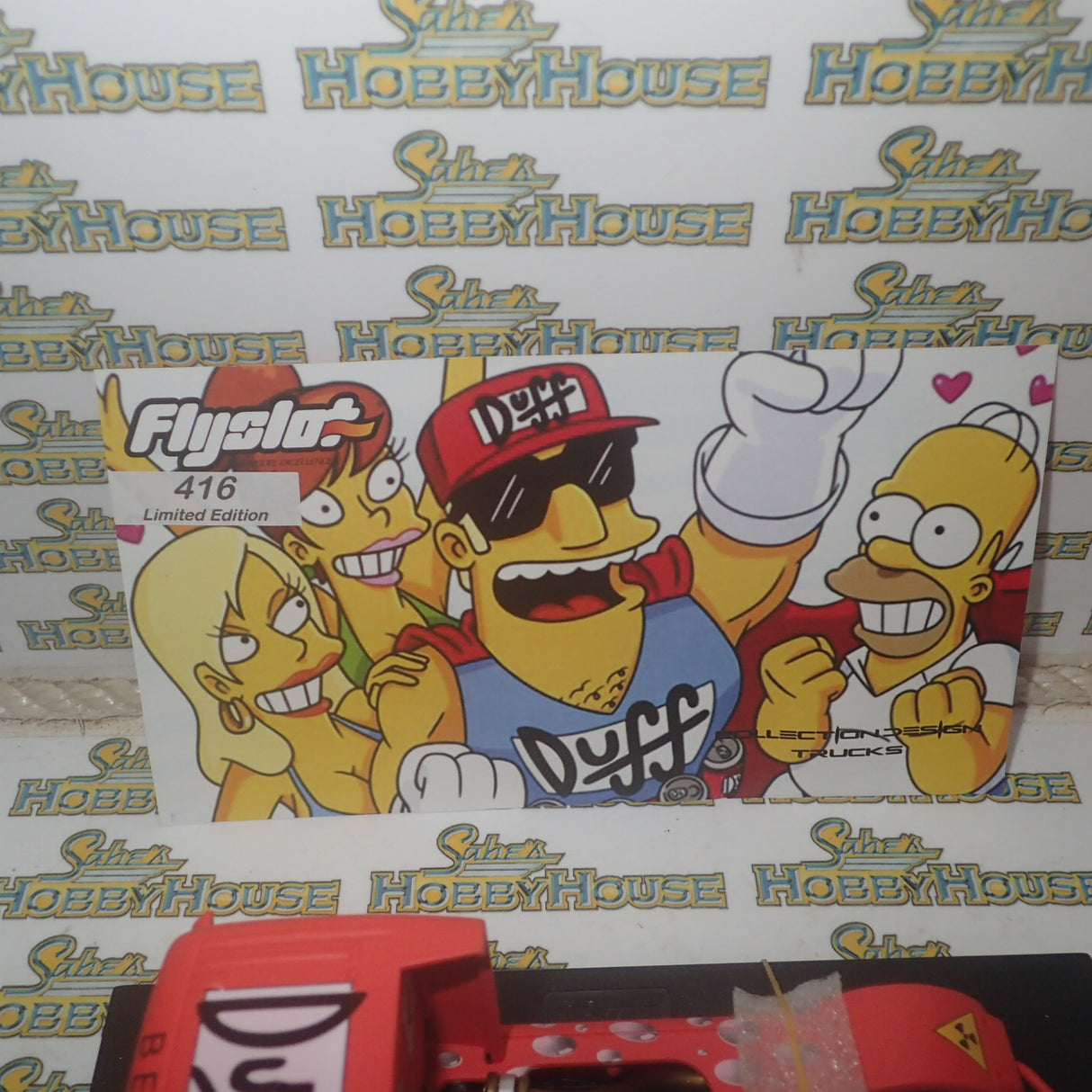 FLY 202307 - 1/32 SLOT TRUCK MERCEDES RACING TRUCK DUFF BEER LTD. ED.