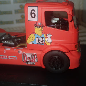 FLY 202307 - 1/32 SLOT TRUCK MERCEDES RACING TRUCK DUFF BEER LTD. ED.