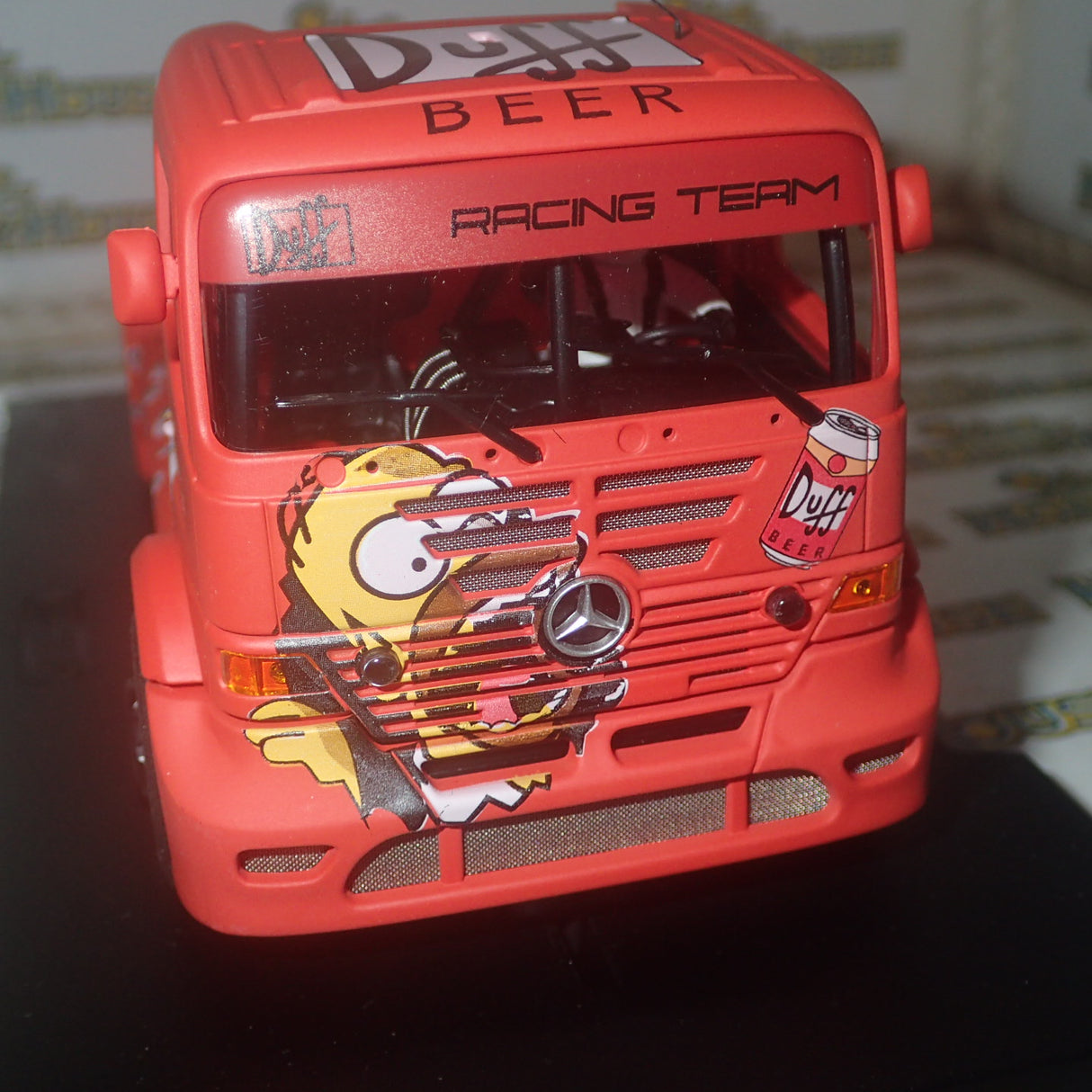 FLY 202307 - 1/32 SLOT TRUCK MERCEDES RACING TRUCK DUFF BEER LTD. ED.
