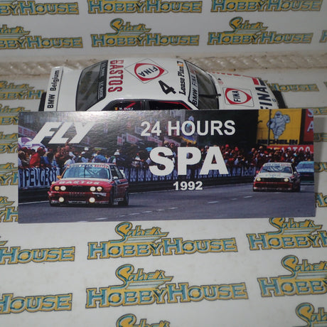 FLY A2024 - 1/32 BMW M3 E30 No.4 24h Spa-Francorchamps 1992 slot car