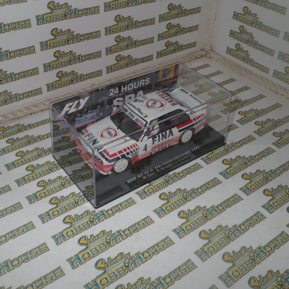 FLY A2024 - 1/32 BMW M3 E30 No.4 24h Spa-Francorchamps 1992 slot car