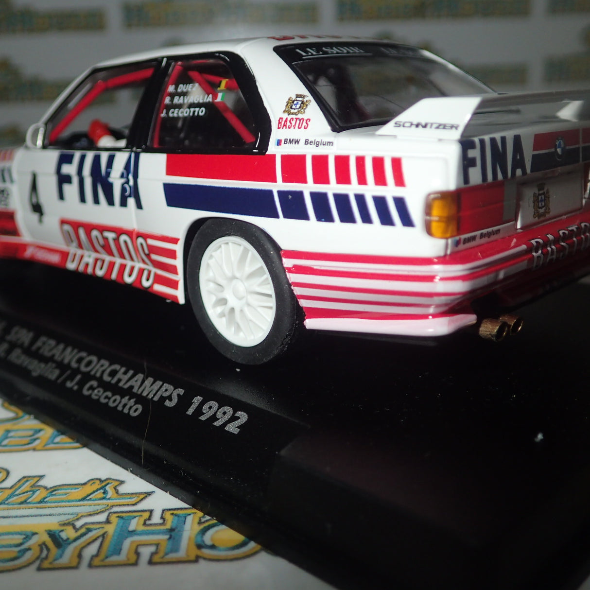 FLY A2024 - 1/32 BMW M3 E30 No.4 24h Spa-Francorchamps 1992 slot car