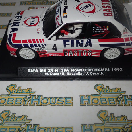 FLY A2024 - 1/32 BMW M3 E30 No.4 24h Spa-Francorchamps 1992 slot car
