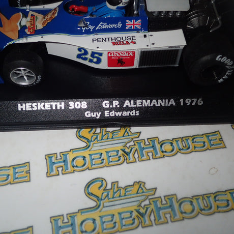 Fly FA-2031 - 1/32 Scale Hesketh Ford 308 #25 Penthouse Gp Germany 1976 Guy Edwards
