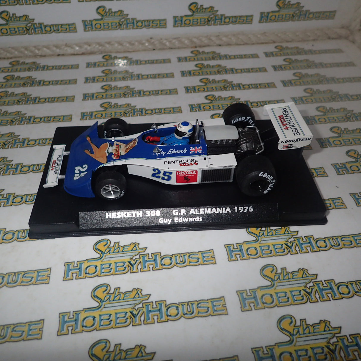 Fly FA-2031 - 1/32 Scale Hesketh Ford 308 #25 Penthouse Gp Germany 1976 Guy Edwards