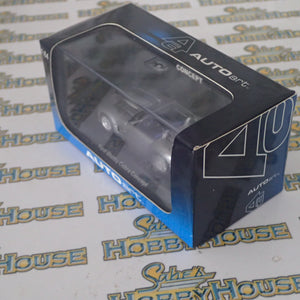 AutoArt 20541 - 1/64 Scale 2004 Ford Shelby Cobra Concept Car in Tungsten Silver w/Grey Diecast Model Replica