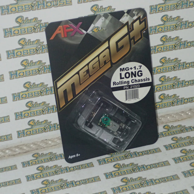 AFX 21023 - 1/64 Scale Mega G+ Series Rolling Chassis Long for Slot Car