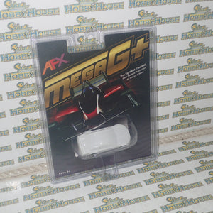 AFX 21025 - 1/64 Scale Mega-G+ Series Ford Fusion Stocker White Paintable Slot Car