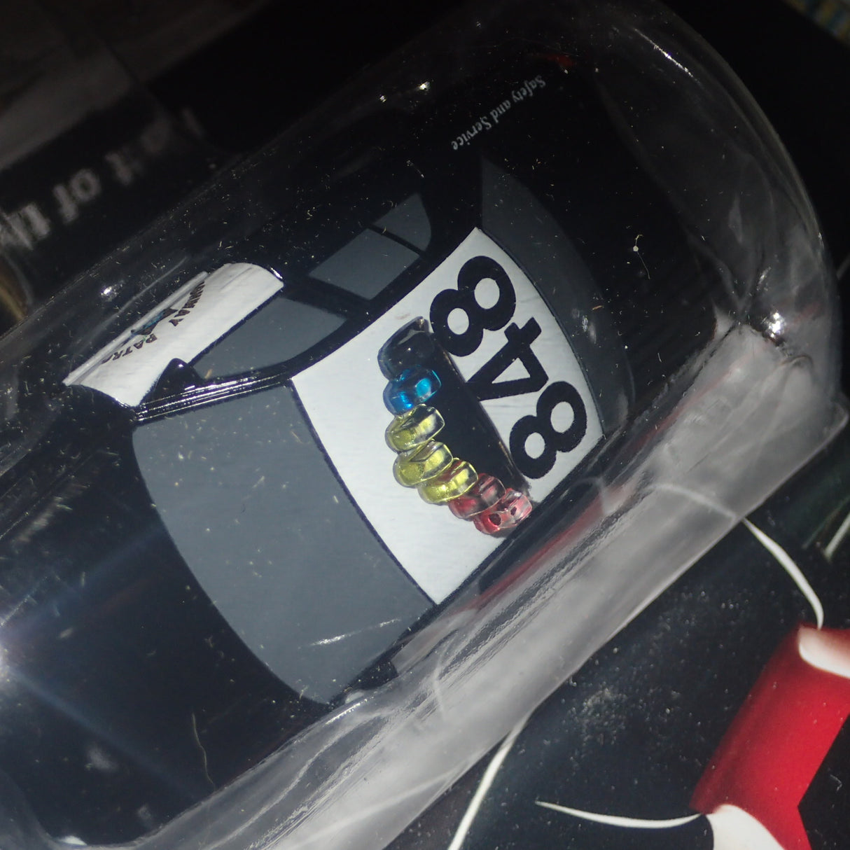 AFX 21034 - 1/64 Scale Mega-G+ Series Highway Patrol #848 Slot Car