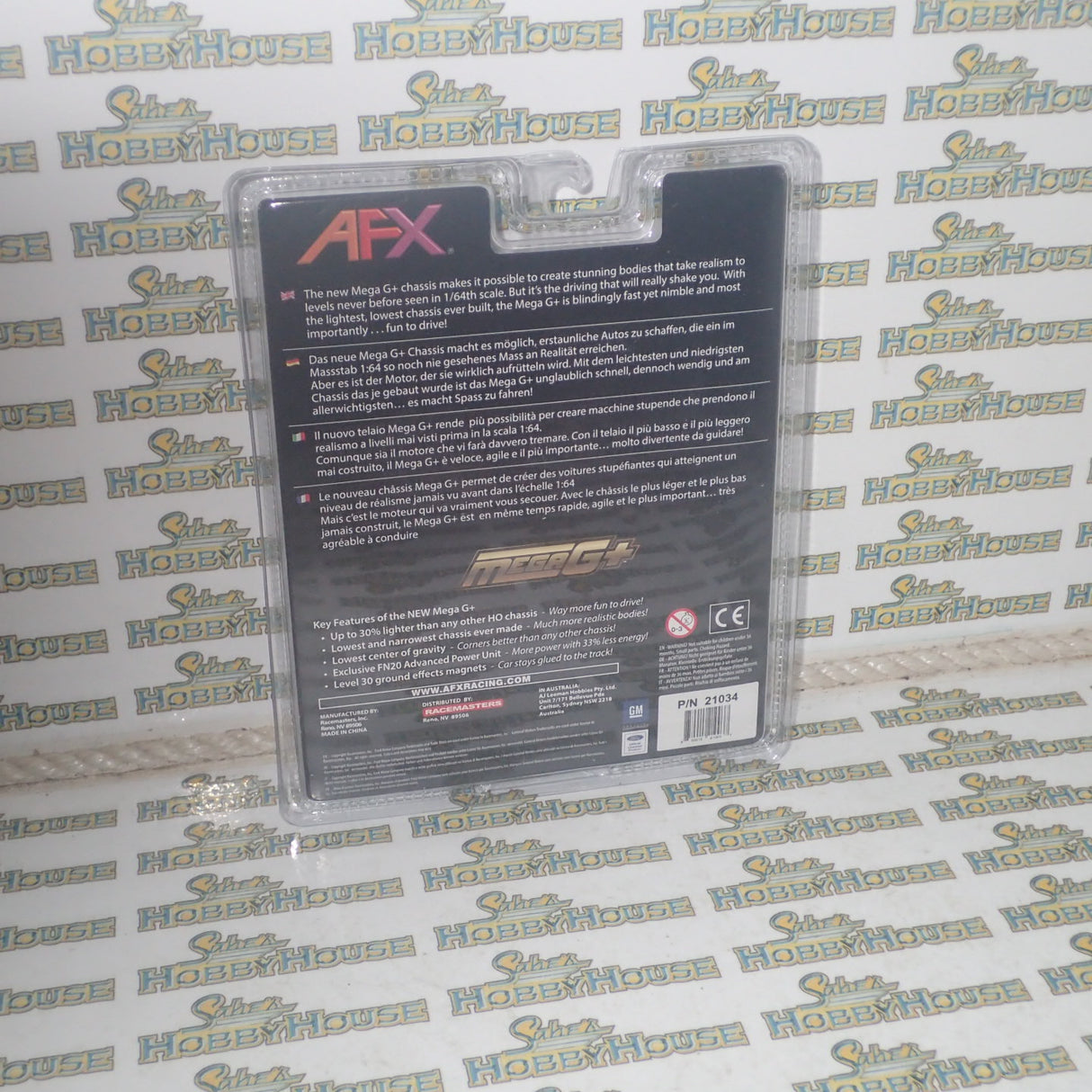 AFX 21034 - 1/64 Scale Mega-G+ Series Highway Patrol #848 Slot Car