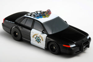 AFX 21034 - 1/64 Scale Mega-G+ Series Highway Patrol #848 Slot Car