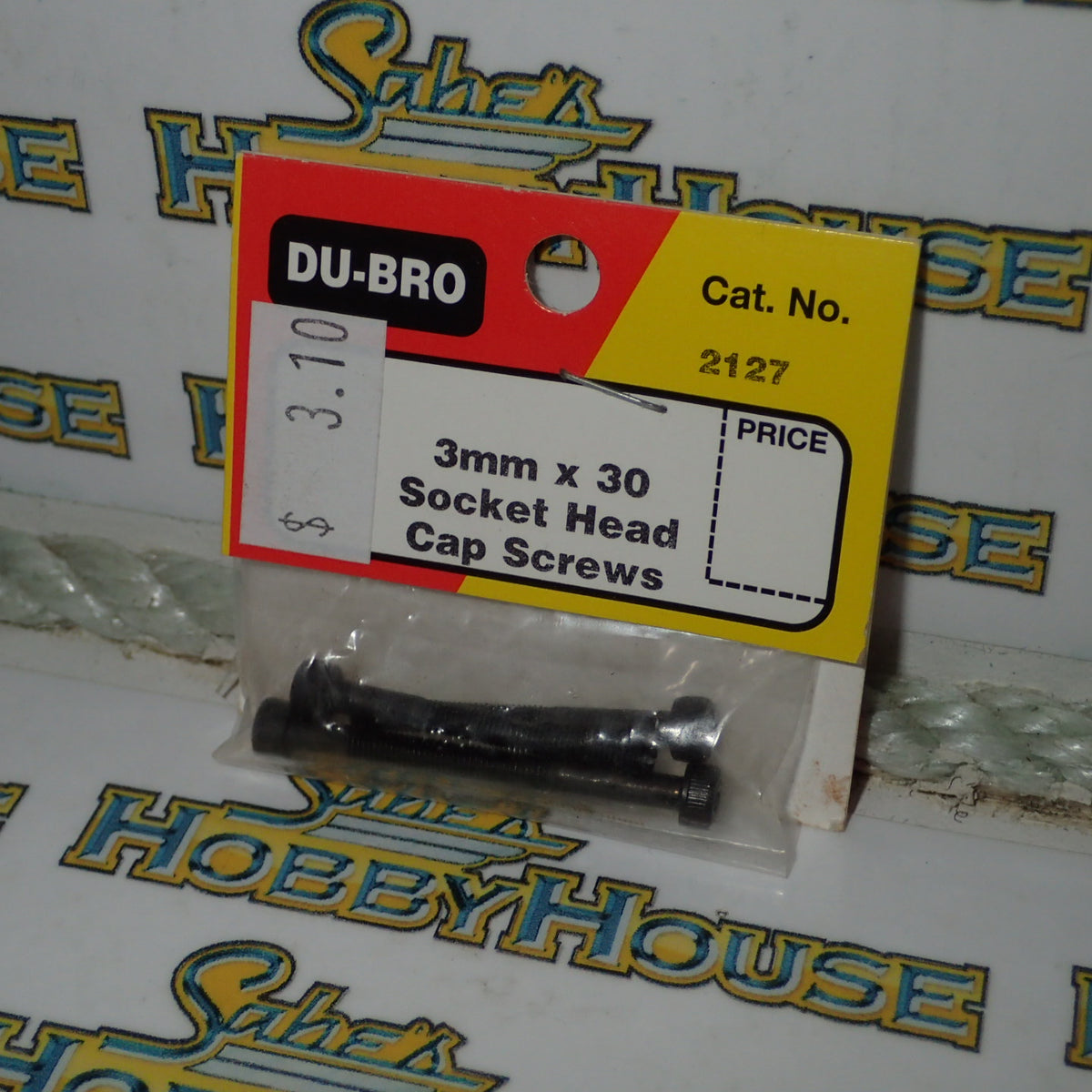 Dubro 2127 - 3mm x 30 Socket Head Cap Screws