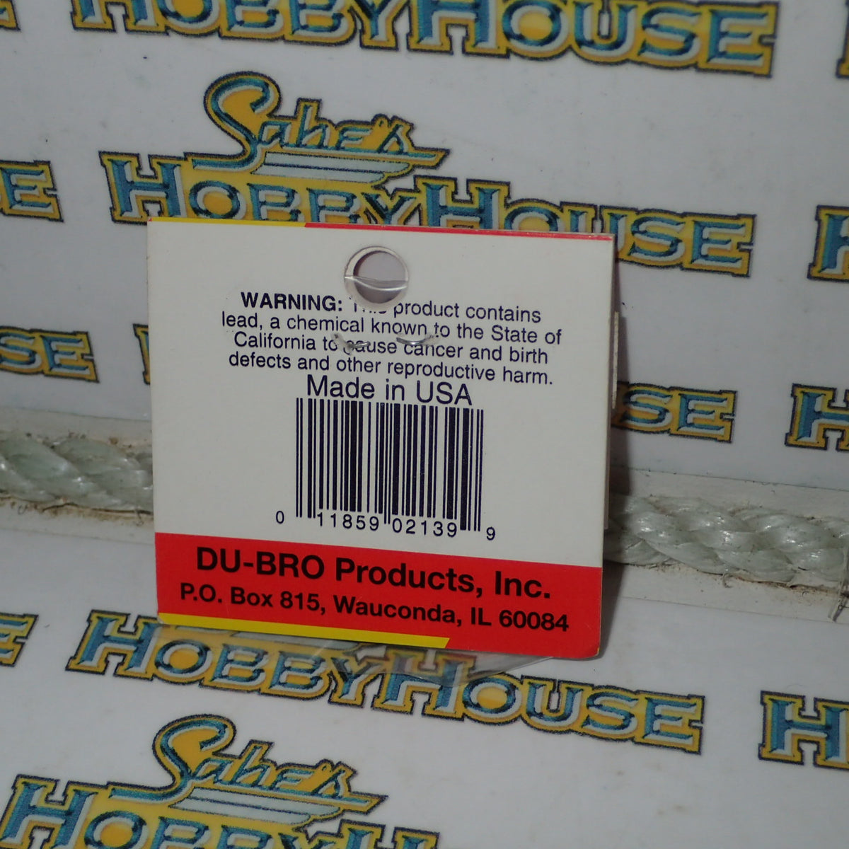 Dubro 2139 - 2-56 Swivel Ball Links (For 4-40 rods) With Hardware