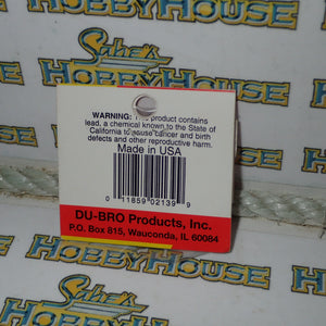 Dubro 2139 - 2-56 Swivel Ball Links (For 4-40 rods) With Hardware
