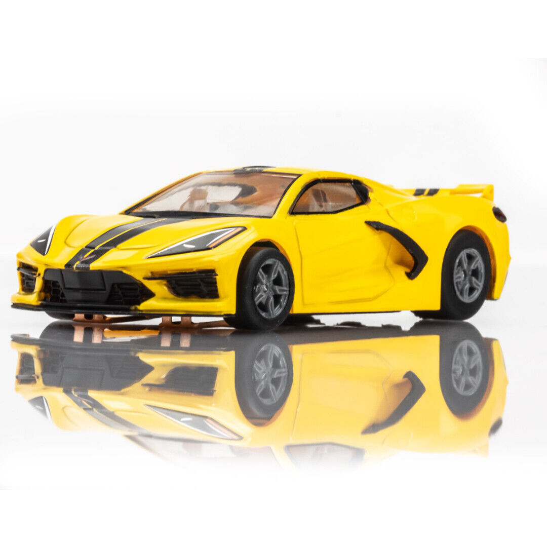 AFX 22013 – 1/64 Scale CORVETTE C8 ACCELERATE YELLOW