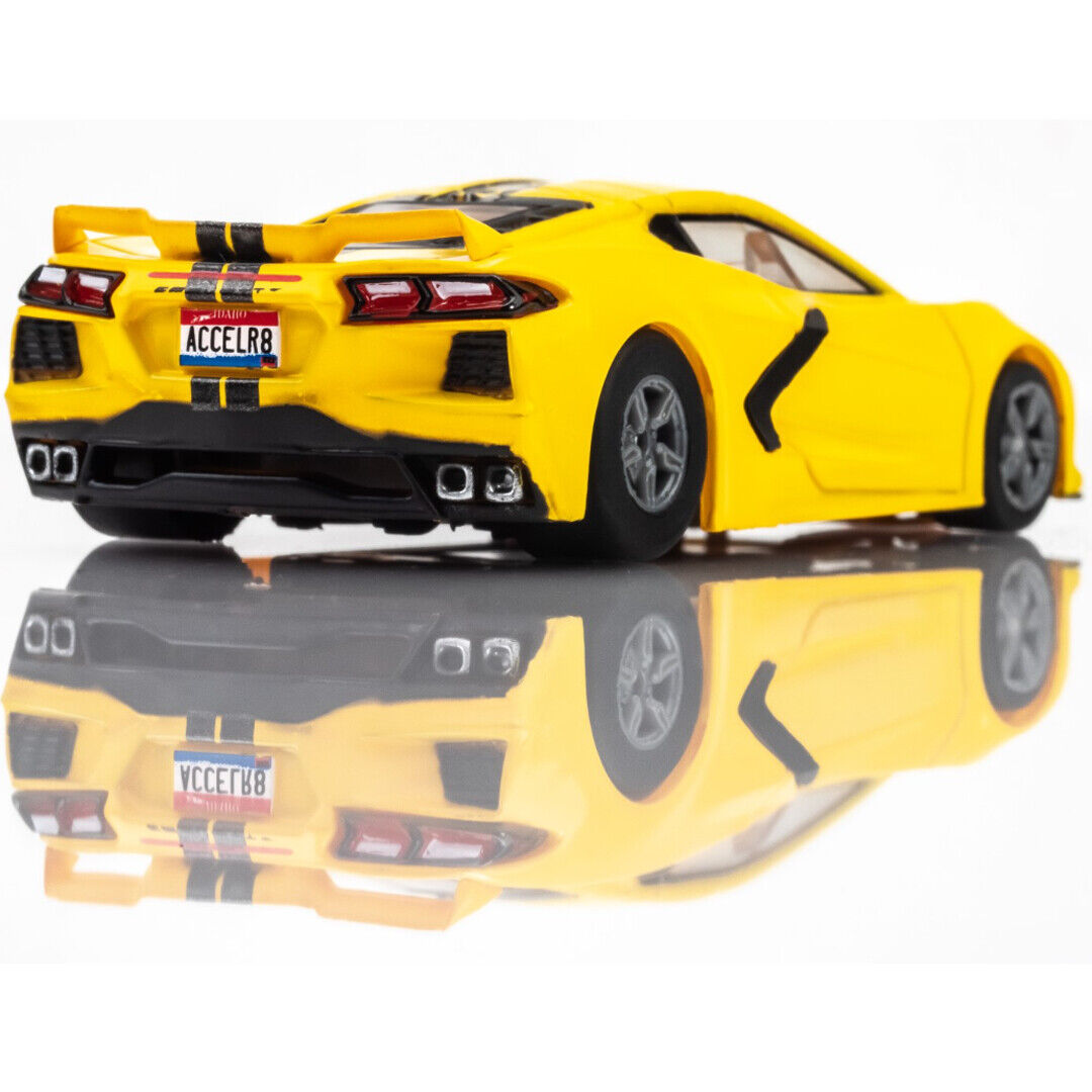 AFX 22013 – 1/64 Scale CORVETTE C8 ACCELERATE YELLOW