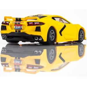 AFX 22013 – 1/64 Scale CORVETTE C8 ACCELERATE YELLOW