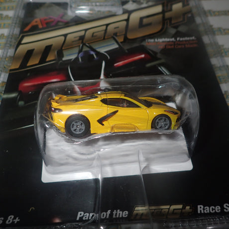 AFX 22013 – 1/64 Scale CORVETTE C8 ACCELERATE YELLOW