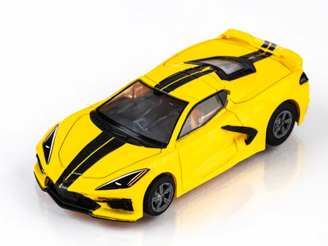 AFX 22013 – 1/64 Scale CORVETTE C8 ACCELERATE YELLOW
