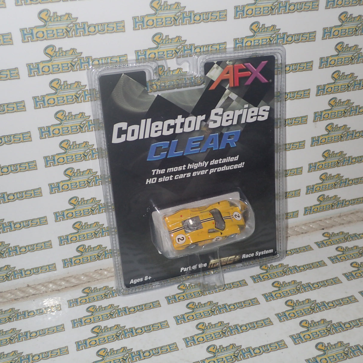 AFX 22014 - 1/64 Scale FORD GT40 MKIV #2 LEMANS 1967 – YELLOW