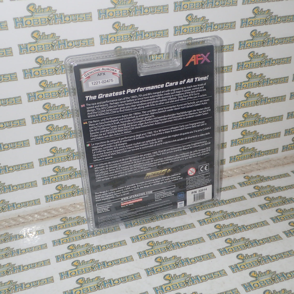 AFX 22014 - 1/64 Scale FORD GT40 MKIV #2 LEMANS 1967 – YELLOW