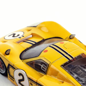 AFX 22014 - 1/64 Scale FORD GT40 MKIV #2 LEMANS 1967 – YELLOW
