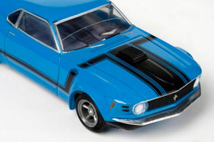 AFX – 1/64 Scale – 22026 Mustang CLEAR – Boss 302 – Blue