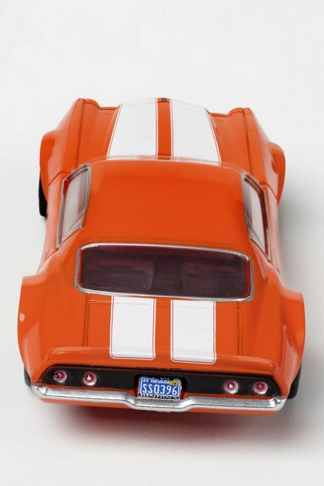 AFX 22027 – 1/64 Scale Camaro CLEAR – SS396 – Orange