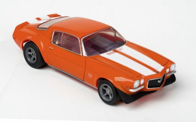 AFX 22027 – 1/64 Scale Camaro CLEAR – SS396 – Orange