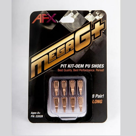AFX 22028 - 1/64 Scale Mega G+ Pit Kit PU Shoes – Long