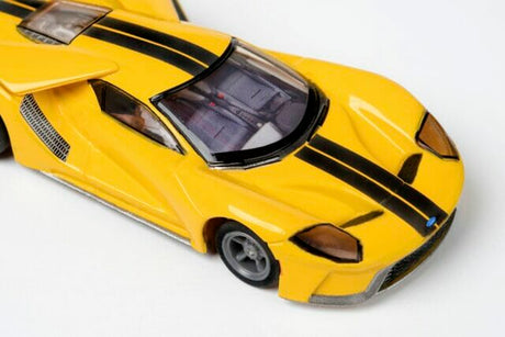AFX – 1/64 Scale – 22029 Ford GT – Triple Yellow slot car