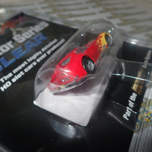 AFX 22055 - 1/64 Scale CORVETTE 1970 RED/YEL WILDFIRE