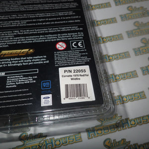 AFX 22055 - 1/64 Scale CORVETTE 1970 RED/YEL WILDFIRE