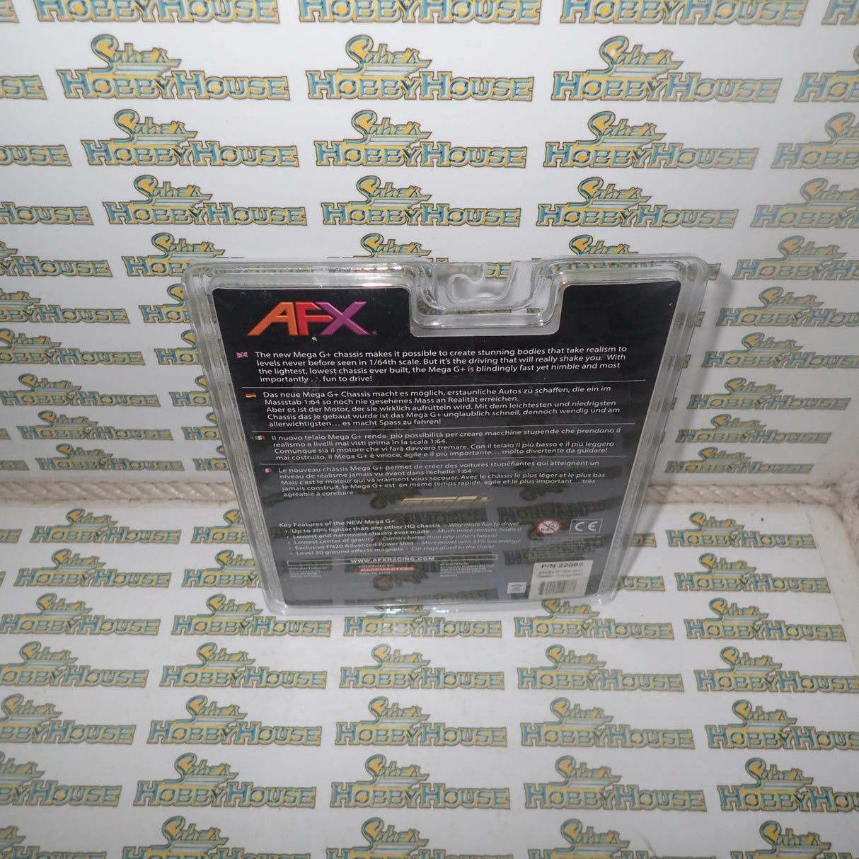 AFX 22069 – 1/64 Scale 2021 SHELBY MUSTANG GT500 TWISTER ORANGE