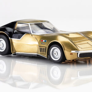 AFX 22093 - 1/64 Scale ASTROVETTE 1969 LMP 12 GLD/BLK LTD